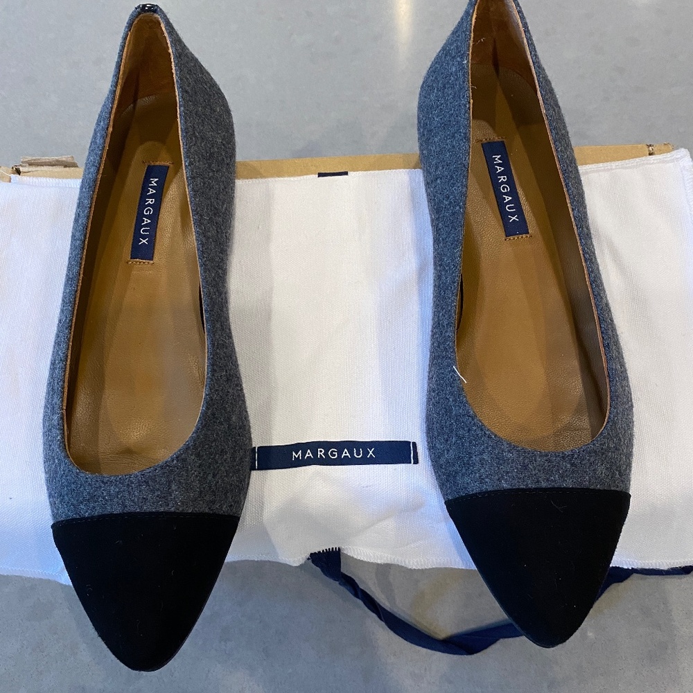 Margaux pointe flats size 38- NYC east Village boutique purchased